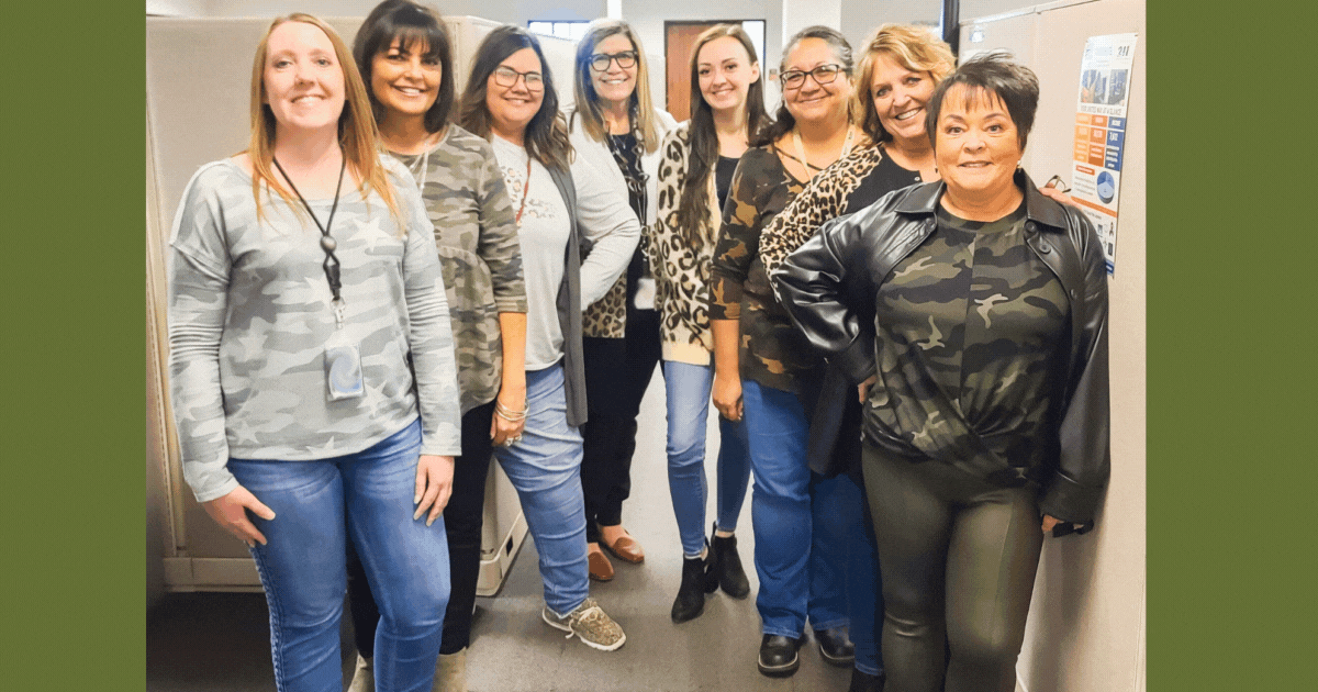 GIF of WIPP employees celebrating Red Ribbon Week